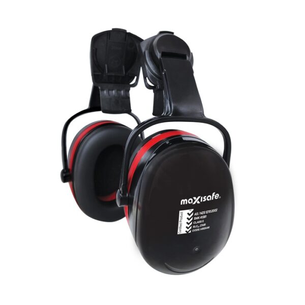 Maxisafe HRE646 Helmet Earmuff 27dB Class 5