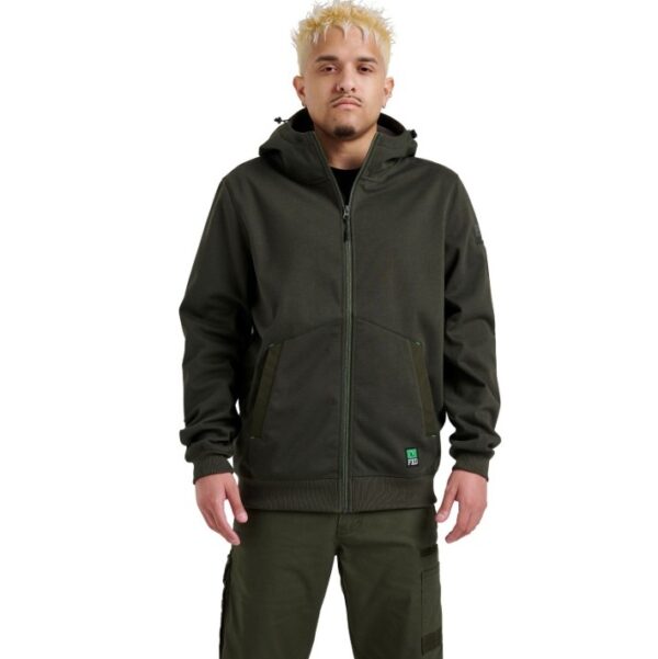 FXD WF-3 Mens 3-Layer Bonded Membrane Fleece Zip Hoodie - Image 4