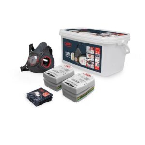 PIP BHT0C3-0L5-UAN Force Typhoon 8 Half Mask Respirator Multi-Gas Kit With ABEK1P2 FiltersPIP BHT0C3-0L5-UAN Force Typhoon 8 Half Mask Respirator Multi-Gas Kit With ABEK1P2 Filters
