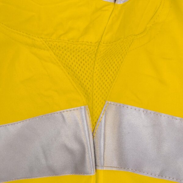 Tru Workwear DS2168GXT1 Lightweight Vented Taped Hi-Vis Drill Shirt with Graphex® Cut Resistant Sleeve - Image 6