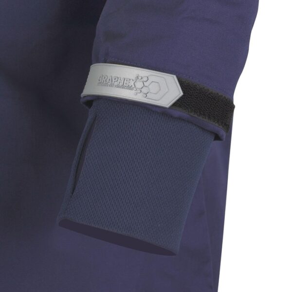 Tru Workwear DS2168GXT1 Lightweight Vented Taped Hi-Vis Drill Shirt with Graphex® Cut Resistant Sleeve - Image 8