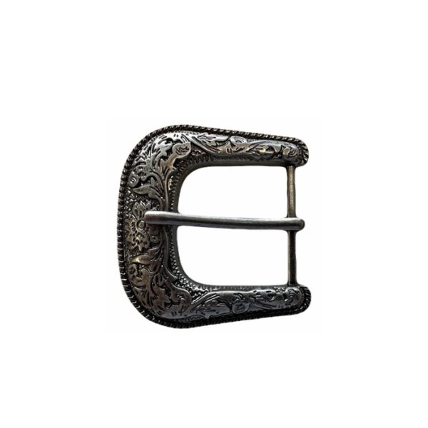 Pilbara RMPW004 Western Dress Buckle Tooled Leather Belt - Image 2