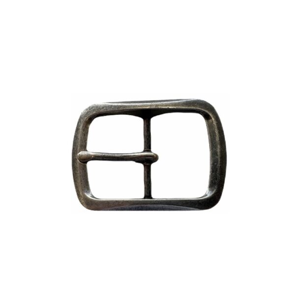 Pilbara RMPW008 Western Oval Buckle Navajo Leather Belt - Image 2