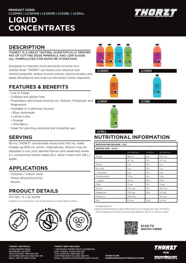 PIP LC20MIX Liquid Concentrates - Mixed Flavours - Image 2