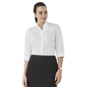 Biz Corporates 40311 Womens Hudson 3/4 Sleeve ShirtBiz Corporates 40311 Womens Hudson 3/4 Sleeve Shirt