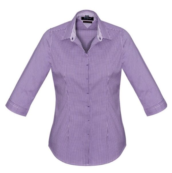 Biz Corporates 42511 Womens Newport 3/4 Sleeve Shirt - Image 4