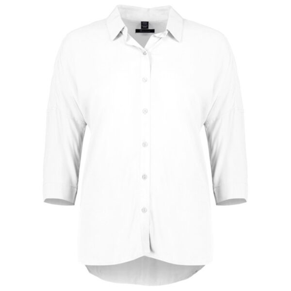 Biz Corporates RB366LT Womens Dahlia 3/4 Sleeve Blouse - Image 2
