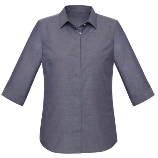 Biz Corporates RS968LT Womens Charlie 3/4 Sleeve Shirt - Image 4