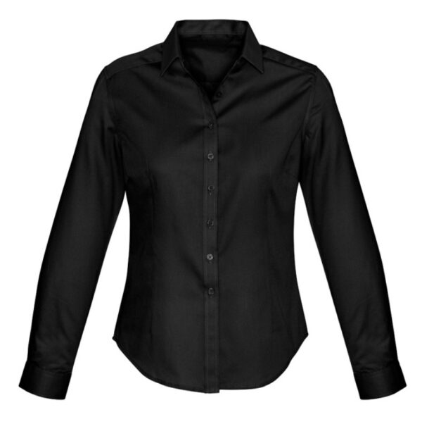 Biz Collection S522LL Ladies Dalton Long Sleeve Shirt - Image 2
