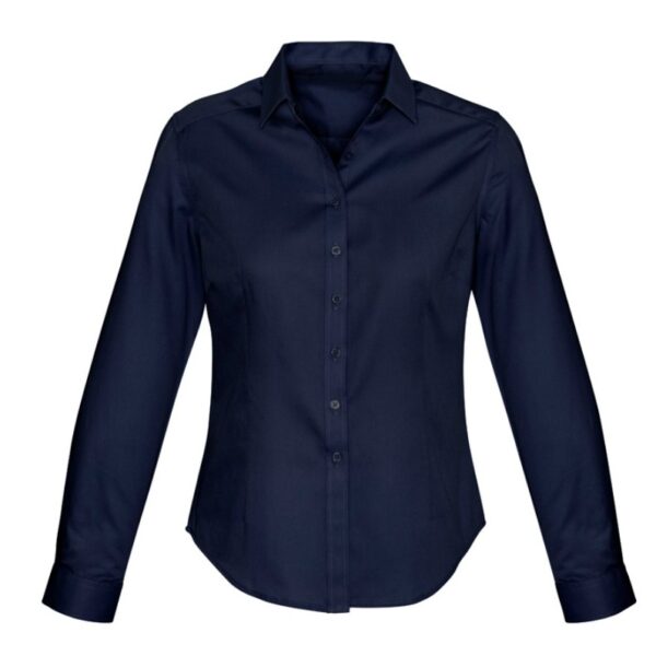 Biz Collection S522LL Ladies Dalton Long Sleeve Shirt - Image 6