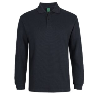 JB's Wear 2PCL C of C L/S 320G Popcorn Cotton PoloJB's Wear 2PCL C of C L/S 320G Popcorn Cotton Polo