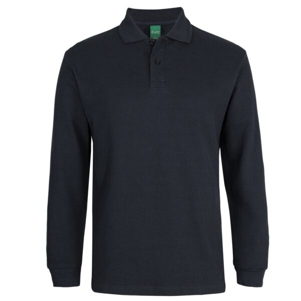 JB's Wear 2PCL C of C L/S 320G Popcorn Cotton Polo