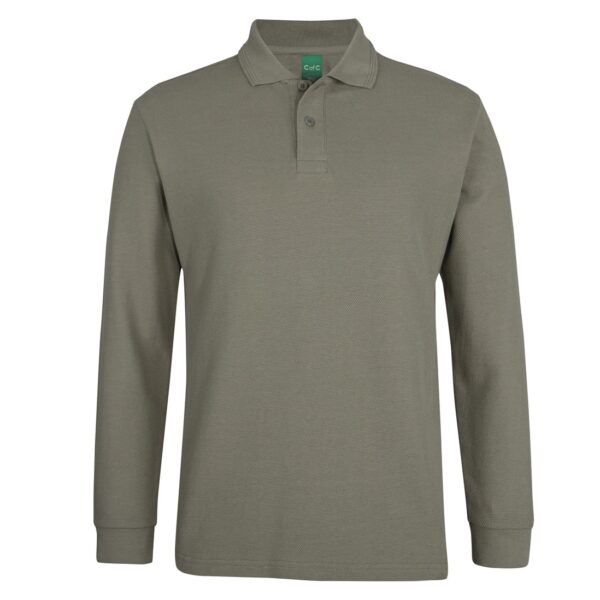 JB's Wear 2PCL C of C L/S 320G Popcorn Cotton Polo - Image 9
