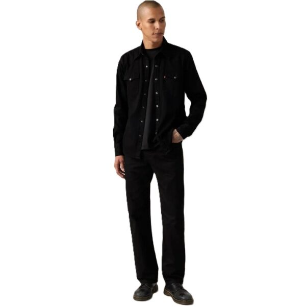 Levi's 50516 516™ Men's Straight Black Rinse Jeans - Image 4
