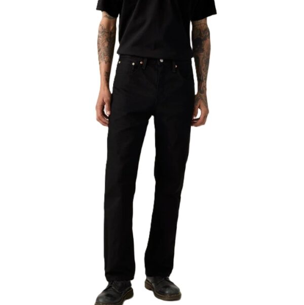 Levi's 50516 516™ Men's Straight Black Rinse Jeans - Image 2