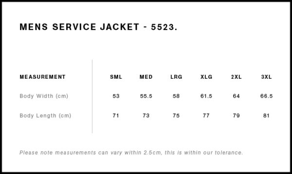 AS Colour 5523 Service Jacket - Image 11