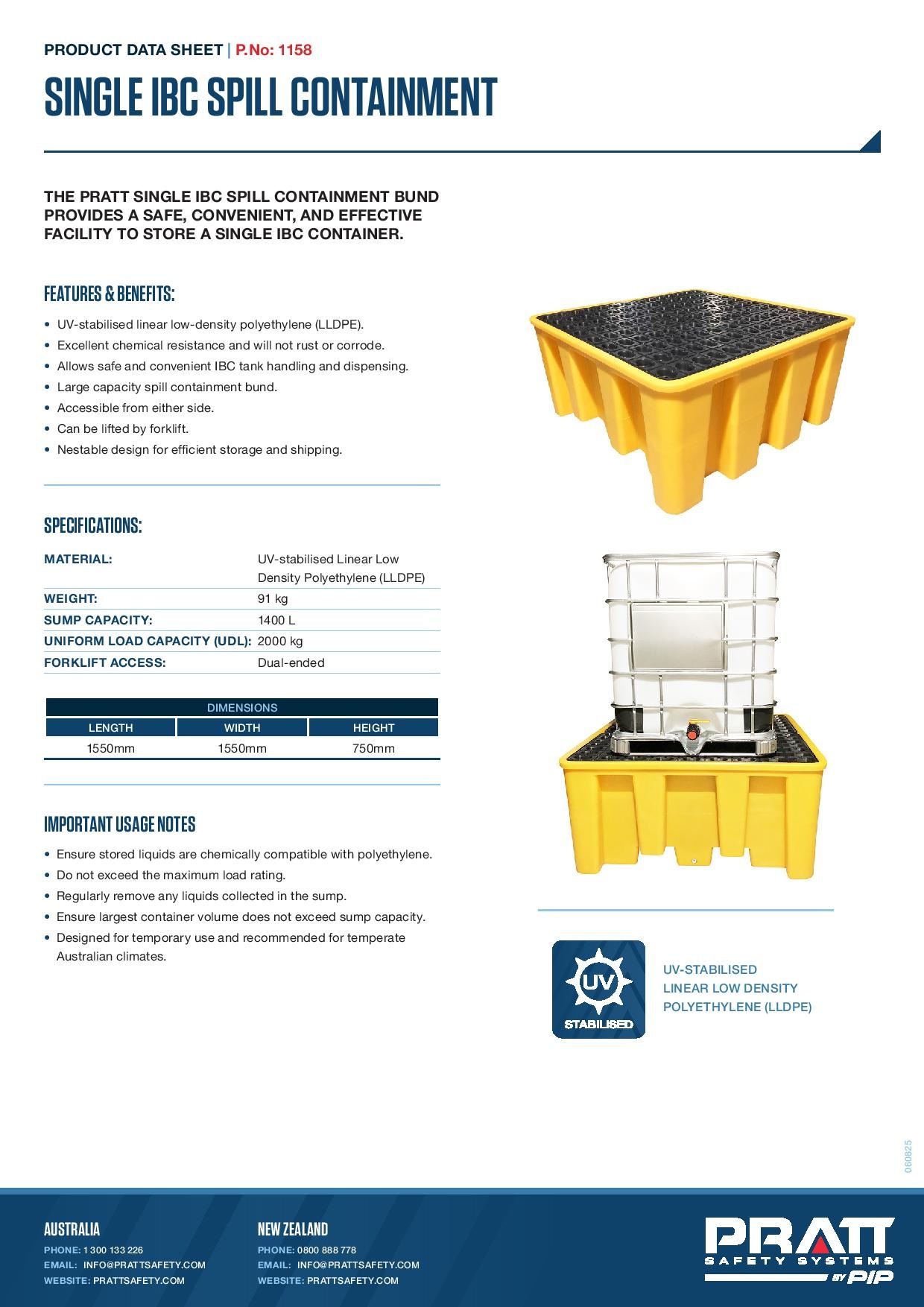 Product Specification