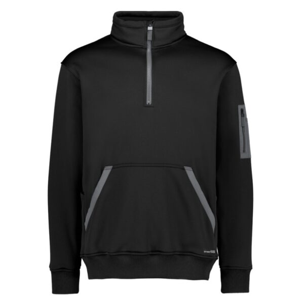 Syzmik ZT665 Unisex Streetworx Water Resistant 1/4 Zip Pullover - Image 2