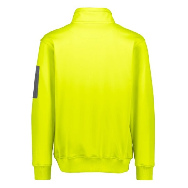 Syzmik ZT665 Unisex Hi Vis Streetworx Water Resistant 1/4 Zip Pullover - Image 4