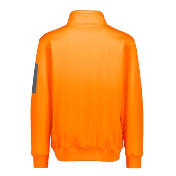 Syzmik ZT665 Unisex Hi Vis Streetworx Water Resistant 1/4 Zip Pullover - Image 7